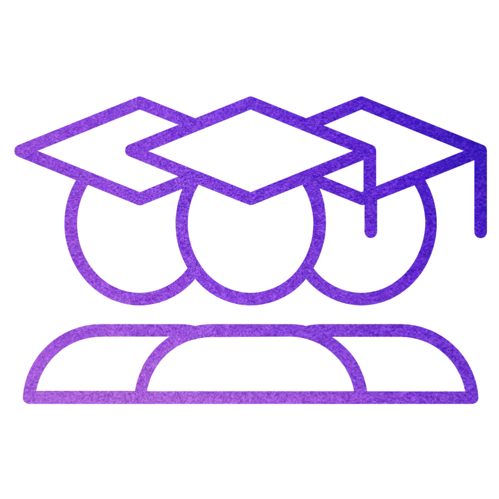 College Fair Icon (Gradient)