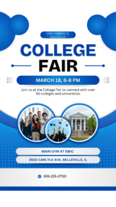 College Fair Poster March 18