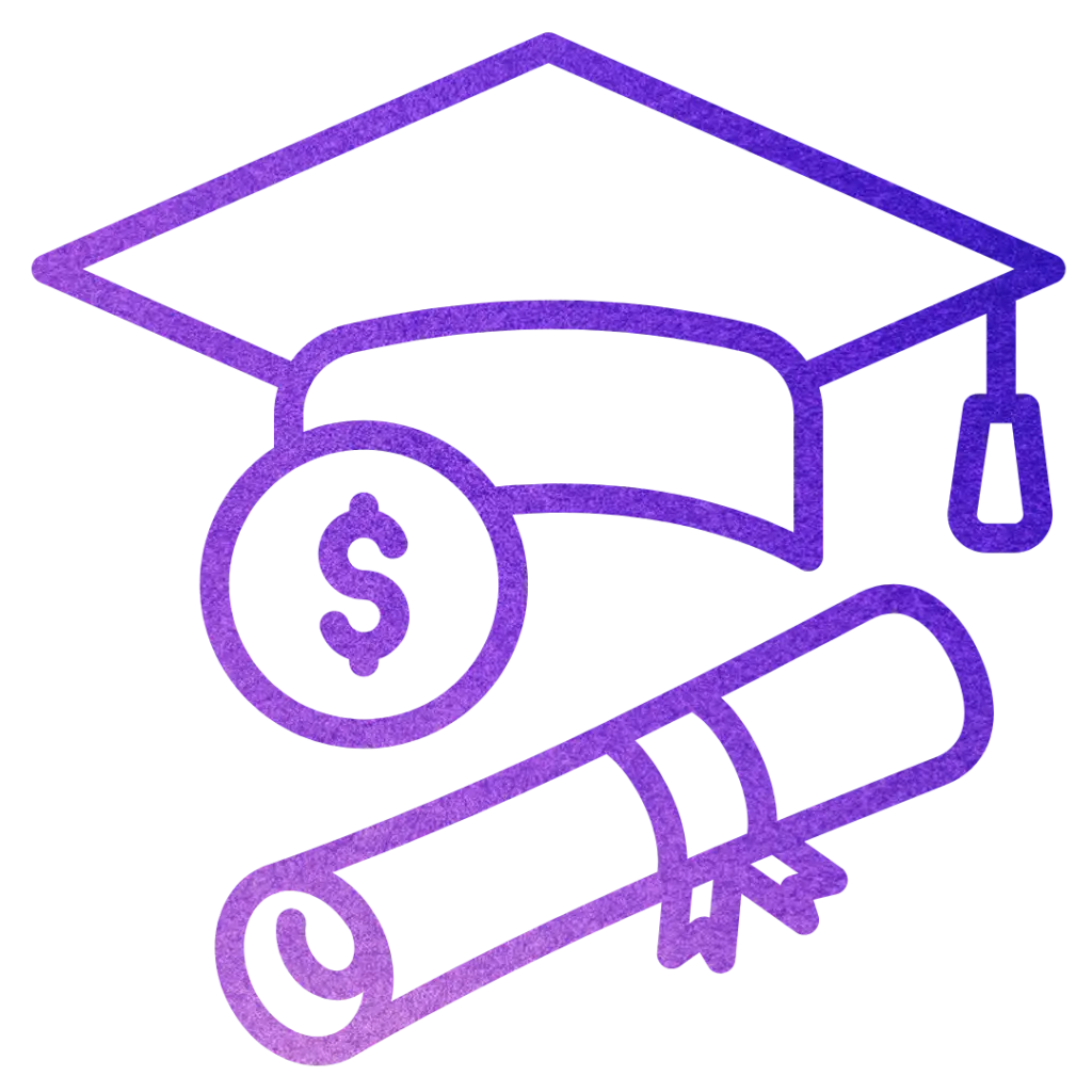 Scholarship Icon (Gradient)