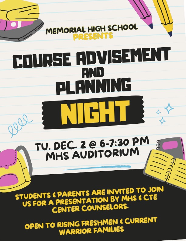 Course Advisement HS Planning Night