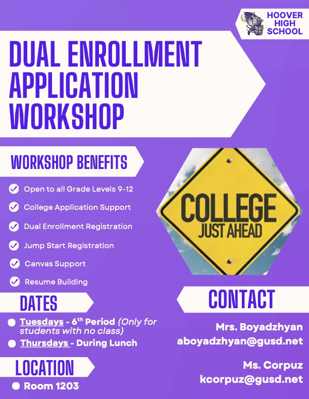 Dual Enrollment Application Workshop