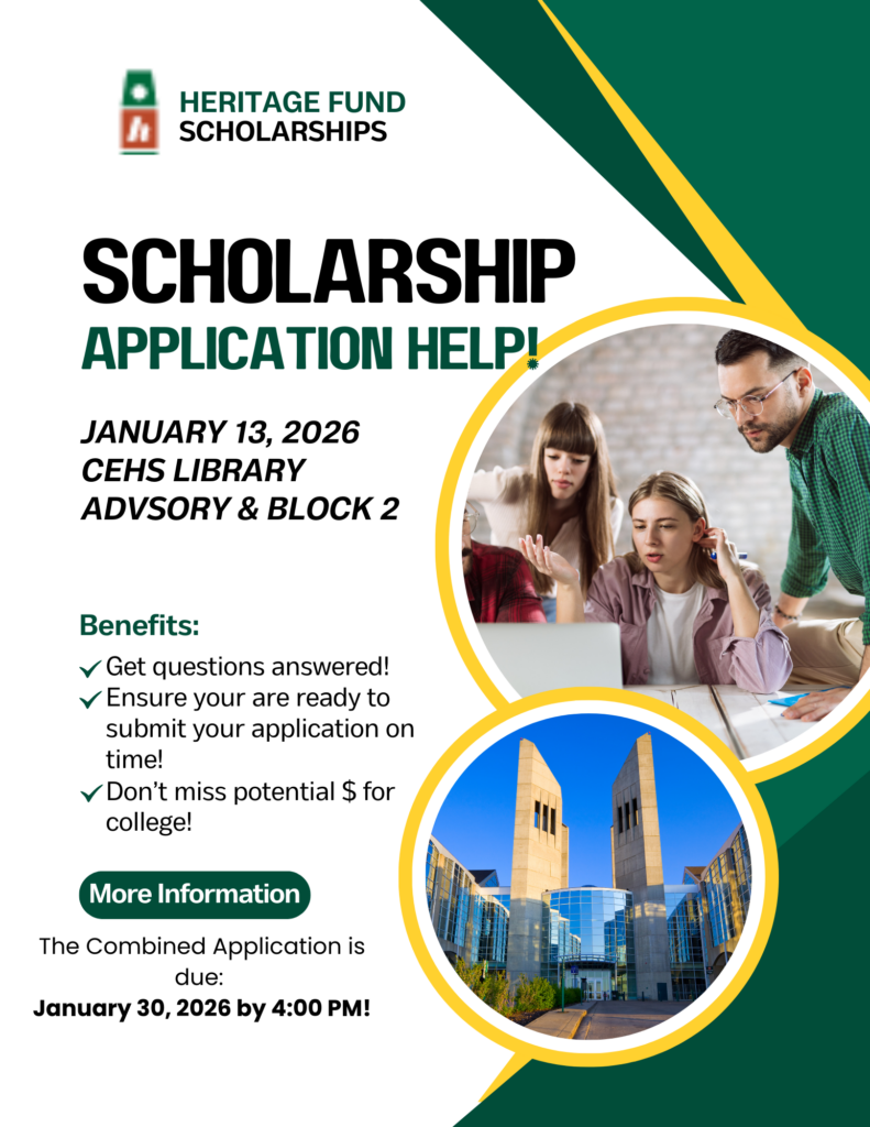 HFBC Scholarhsip Help Session Flyer