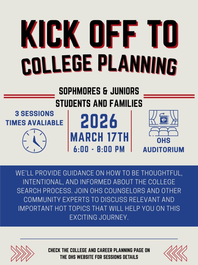 Kick off to College Planning 1